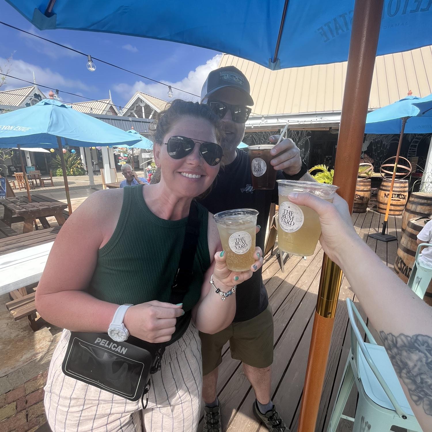 Cheers in Jamaica