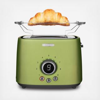 2-Slot Toaster with Digital Button and Rack