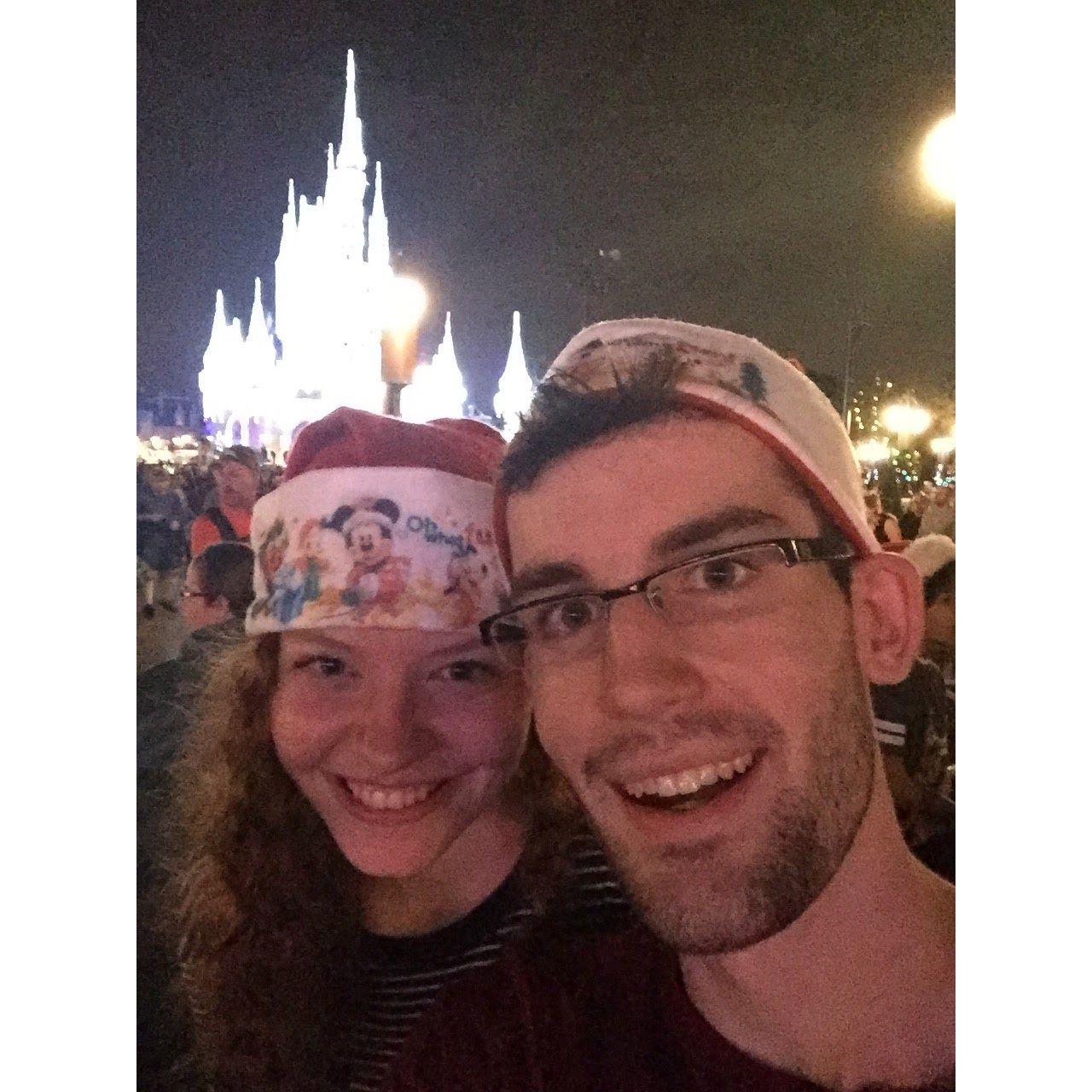 In college, we'd meet in Orlando to celebrate Christmas together at Disney