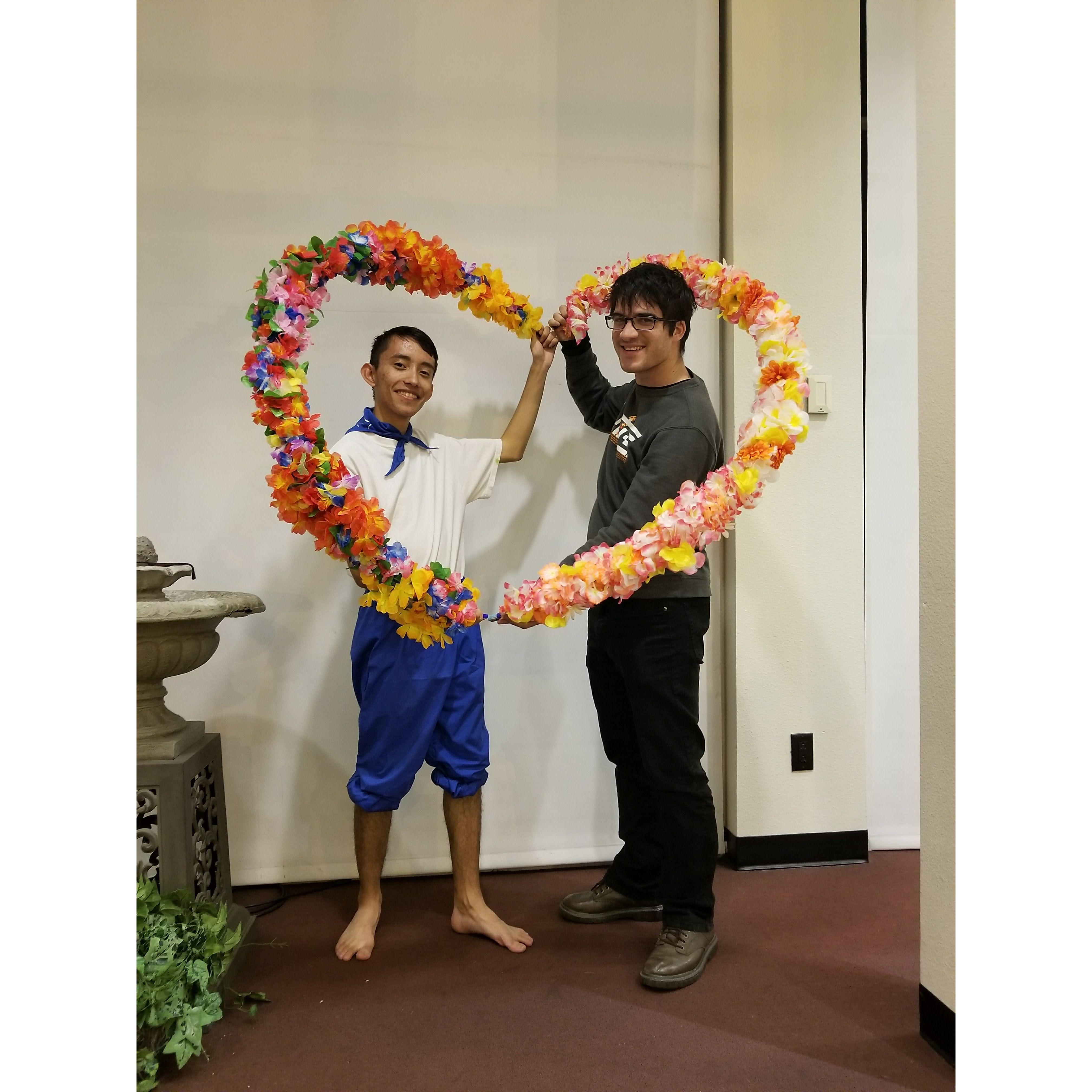 Us posing after one of my dance performances at Chico State.