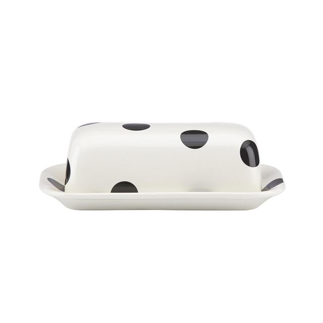 Kate Spade New York Deco Dot Covered Butter Dish