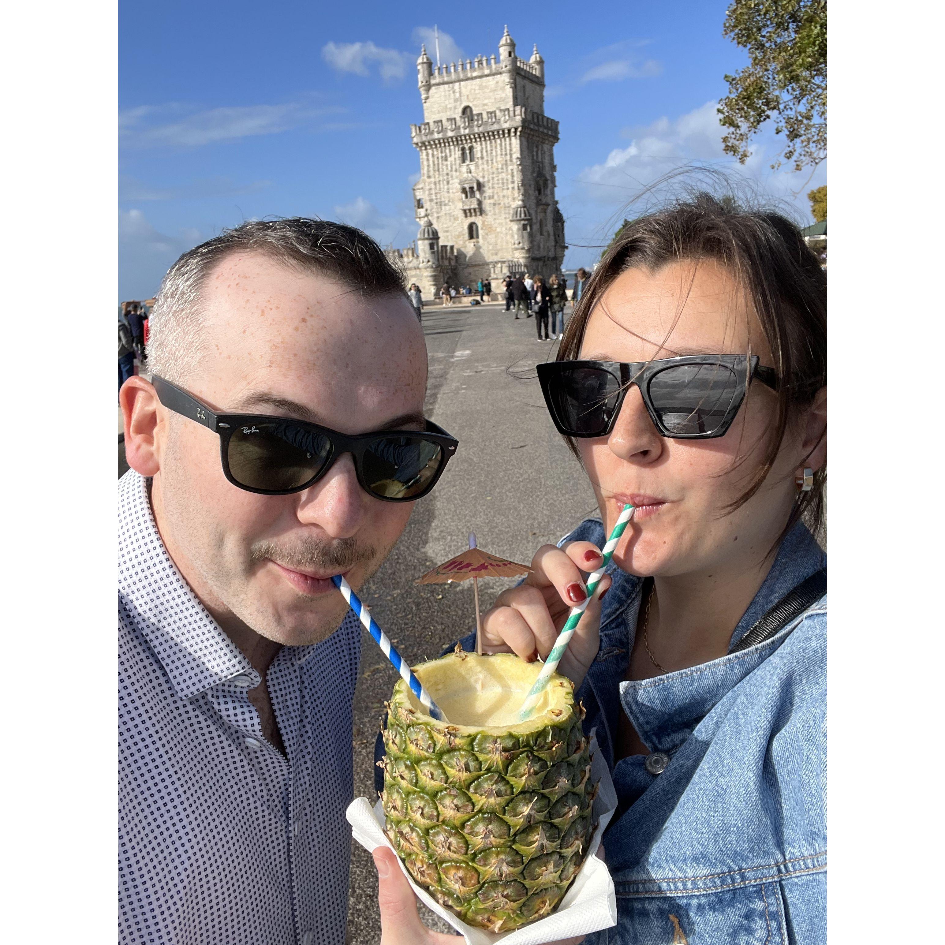 Belem Tower in Lisbon, Portugal