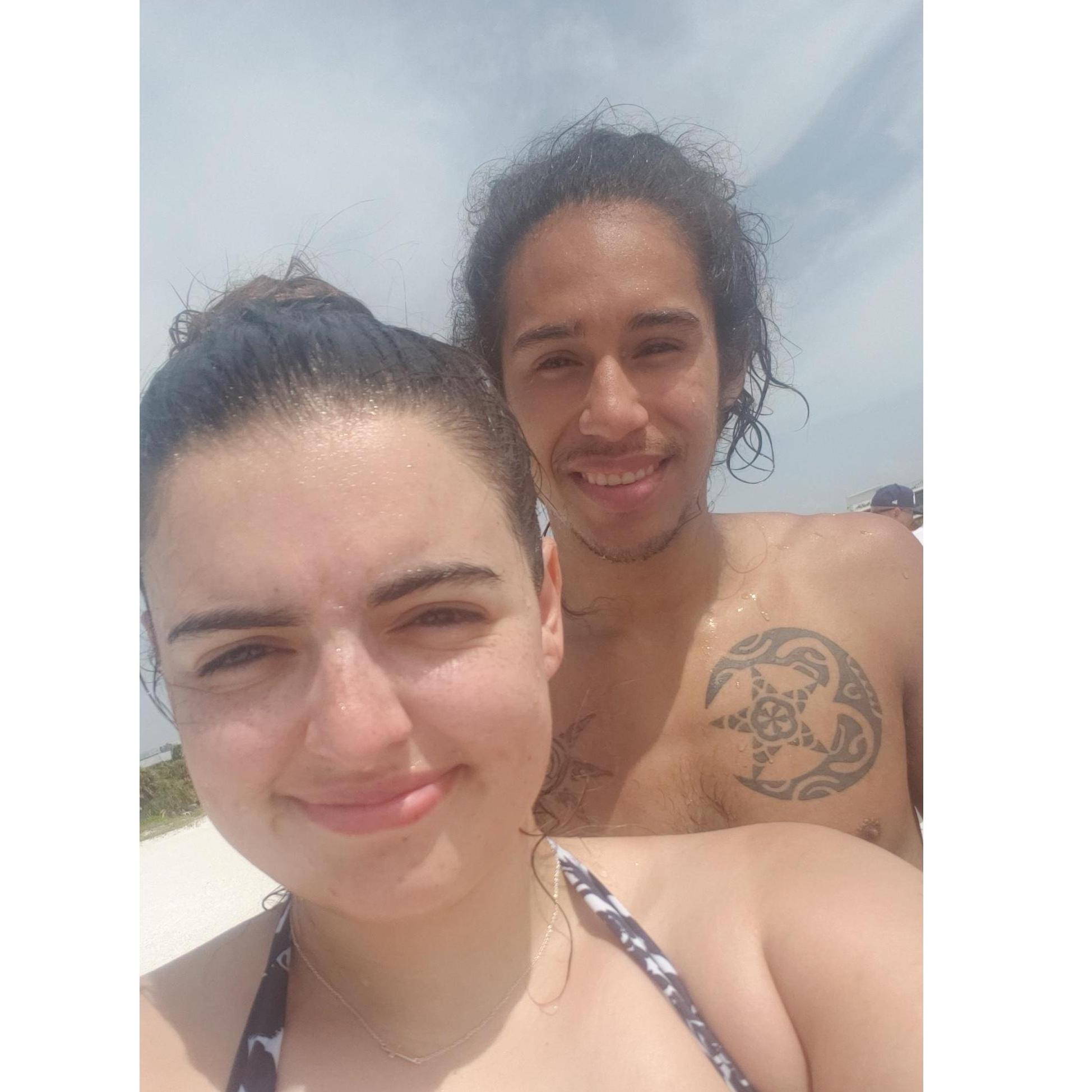 A few months after the proposal, John Michael's family and friends went to Florida for a birthday weekend, and Rebecca joined. We got to see some great beaches!