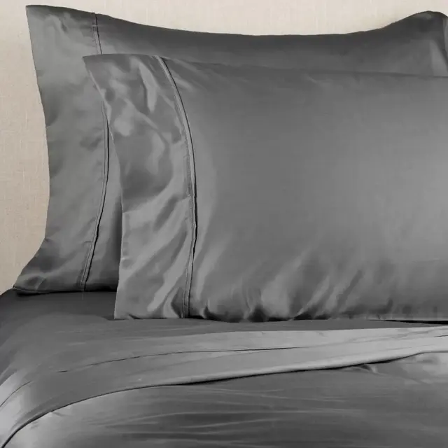 Brookstone® BioSense™ 500-Thread-Count King Sheet Set in Charcoal
