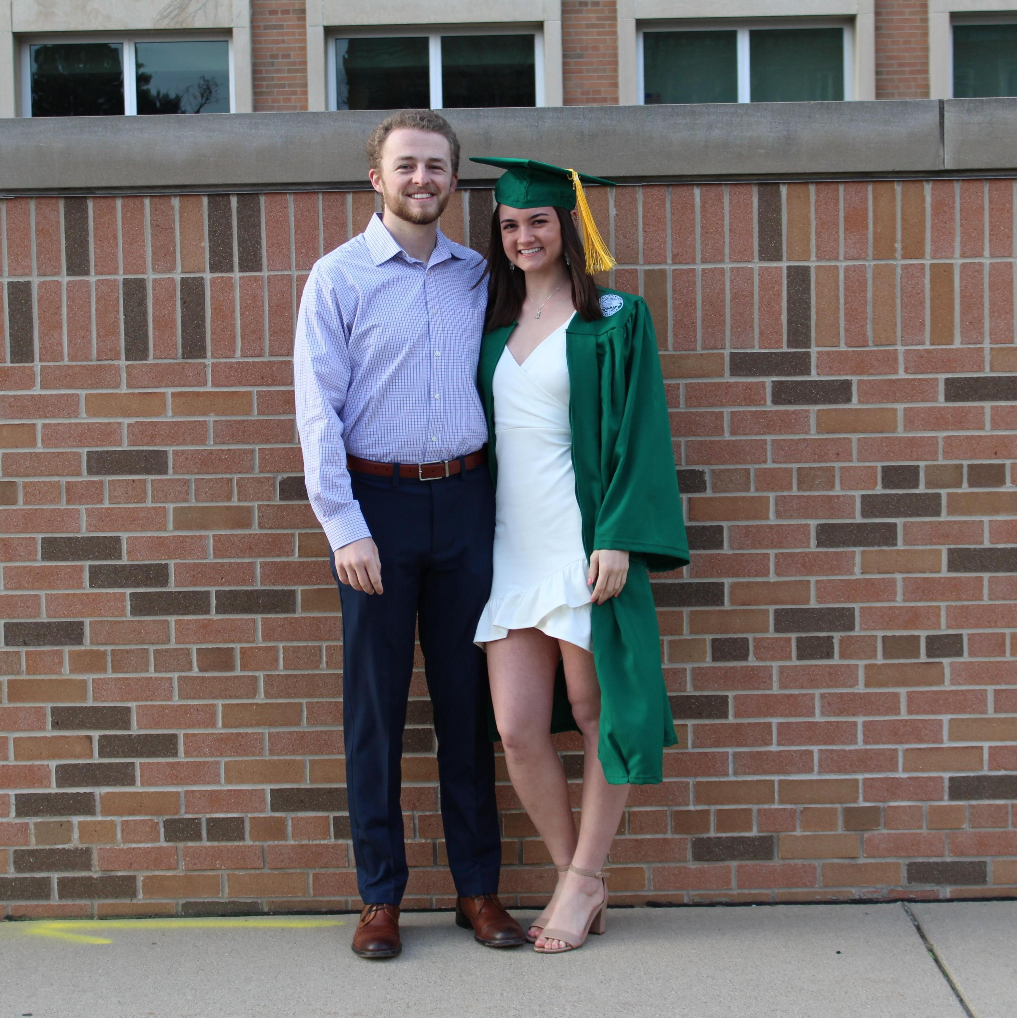 Molly graduated from MSU!