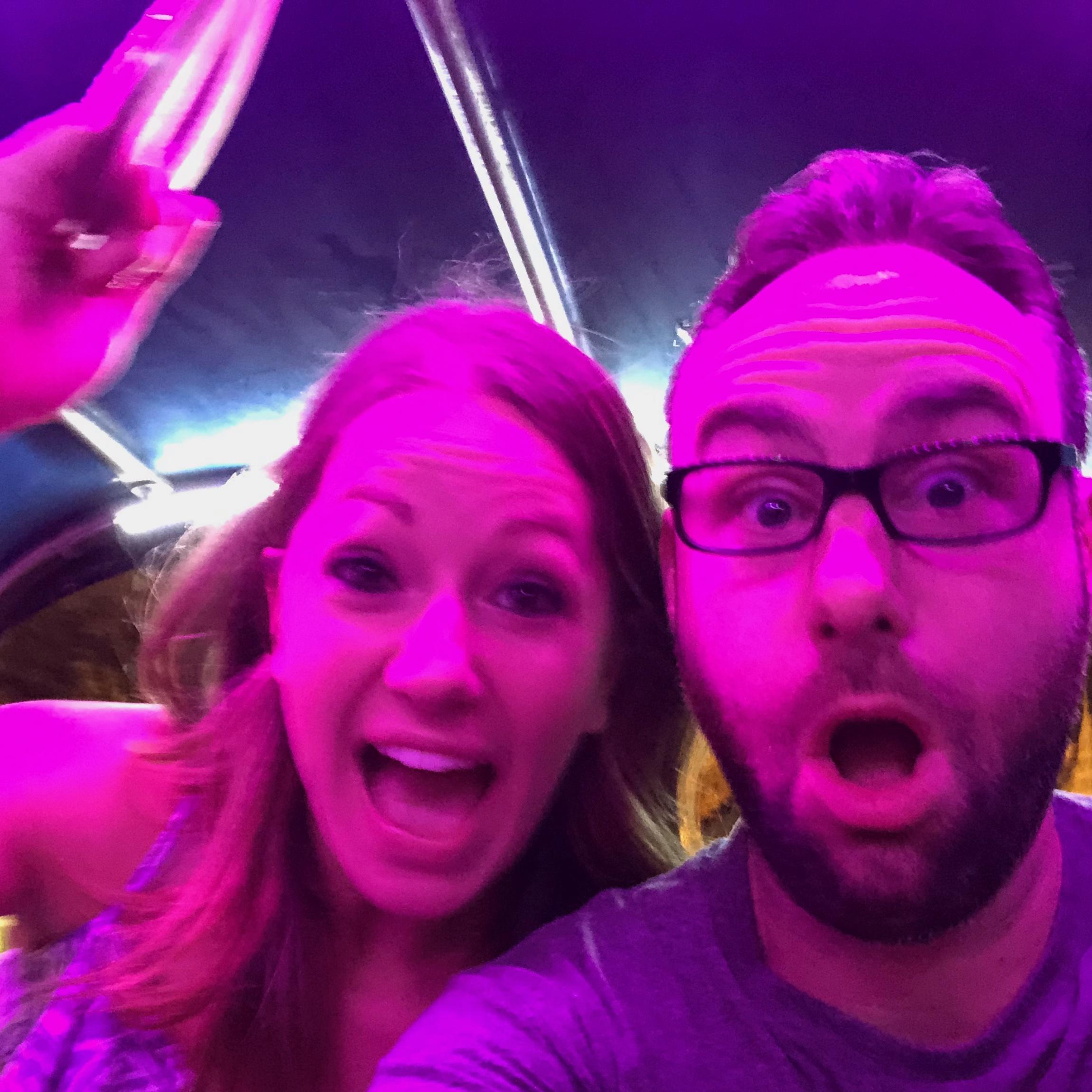 Our first night in Bangkok, after a muay thai fight we spontaneously hopped into a TukTuk to Chinatown for a midnight snack. We were freaked out but also having the time of our lives!