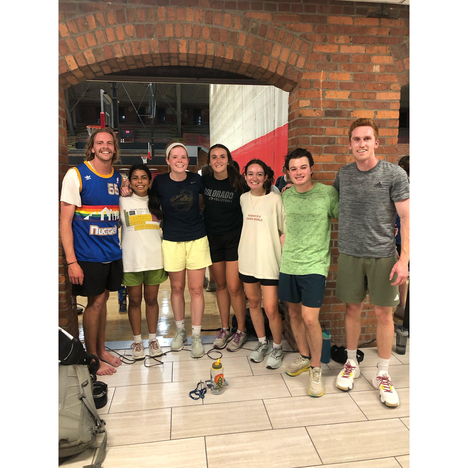 The first time we met each other, we played on a basketball team together at FOCUS training!
