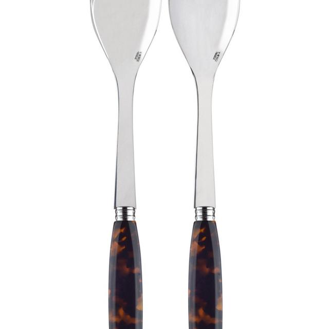 Djembe Tortoiseshell Two-Piece Salad Set