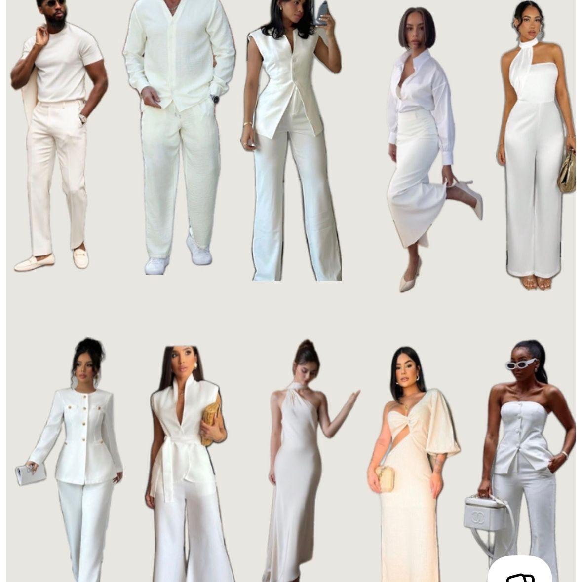 More all white- please make sure it is white and not cream.