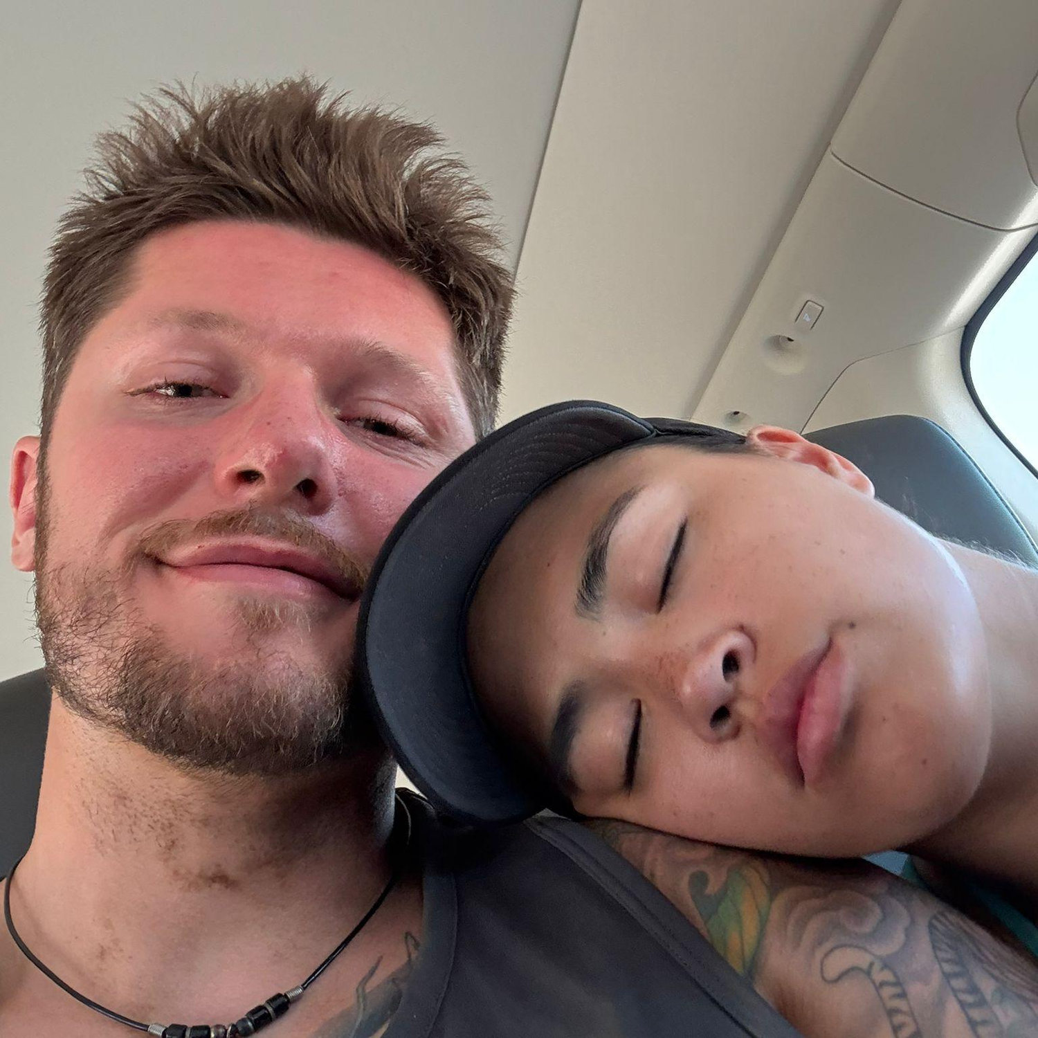 Airplane naps