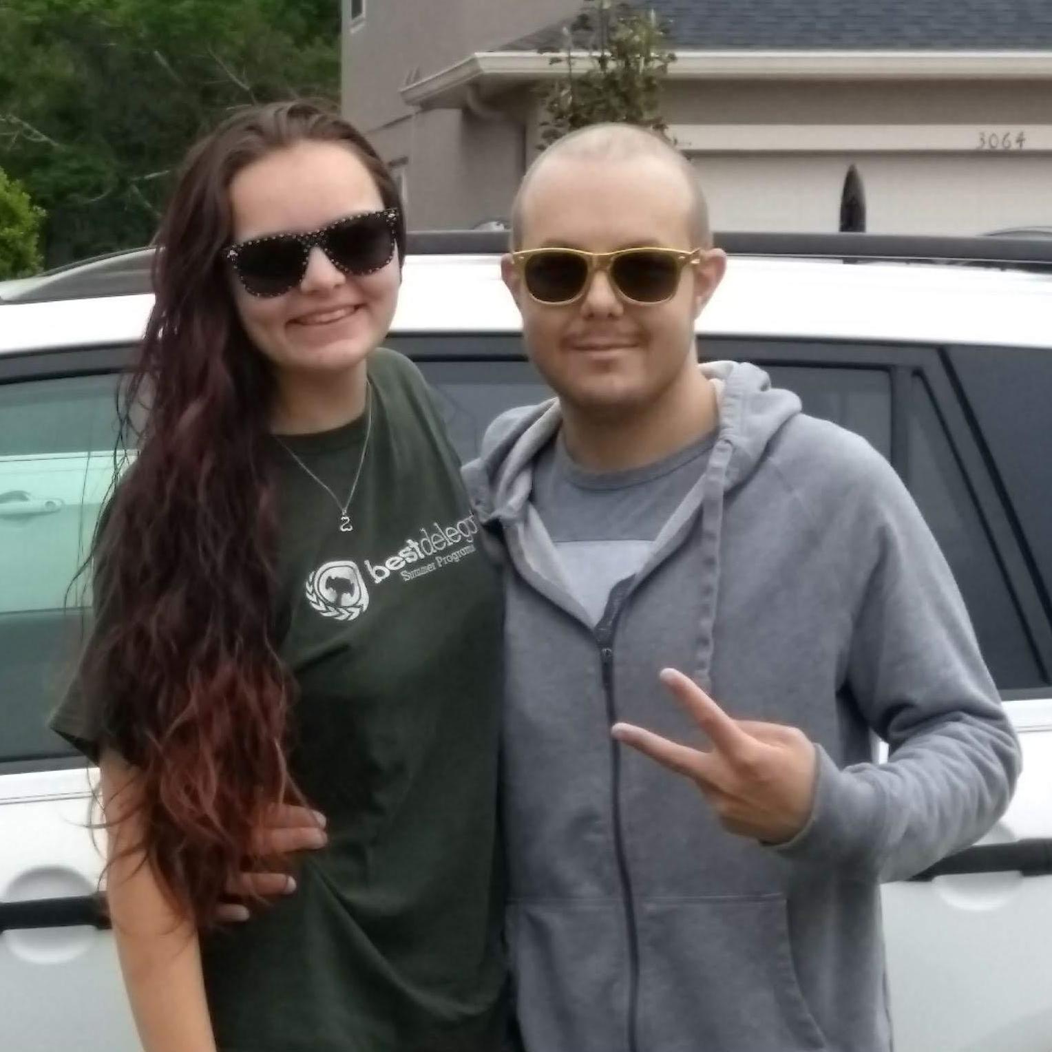 March 31, 2018
Looks like Hannah has enough hair for the both of us!