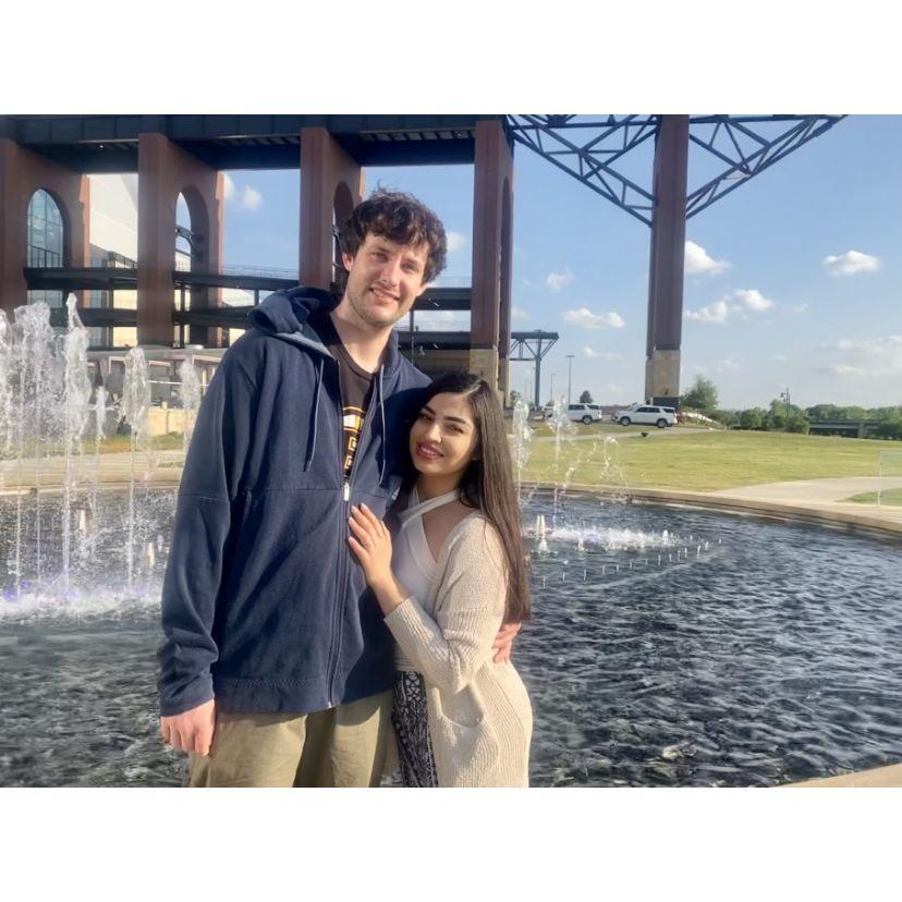 But as usual, we still found time for play- this time at Texas Live, an entertainment center with views of both the Rangers' Globe Life Field and the Cowboys' AT&T Stadium!