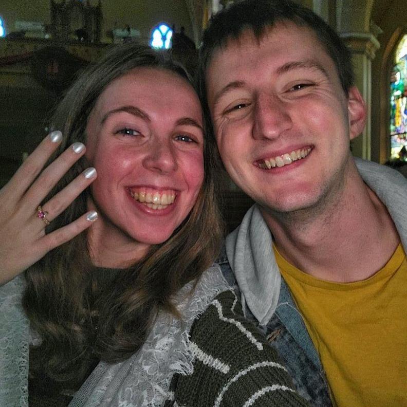 Right after Shawn proposed!