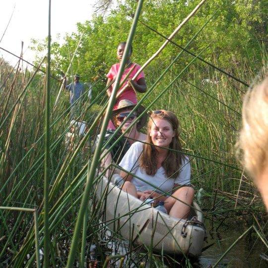 Navigating the Okavango Delta in Botswana
