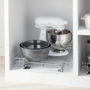 20" Commercial Roll-Out Drawer Chrome