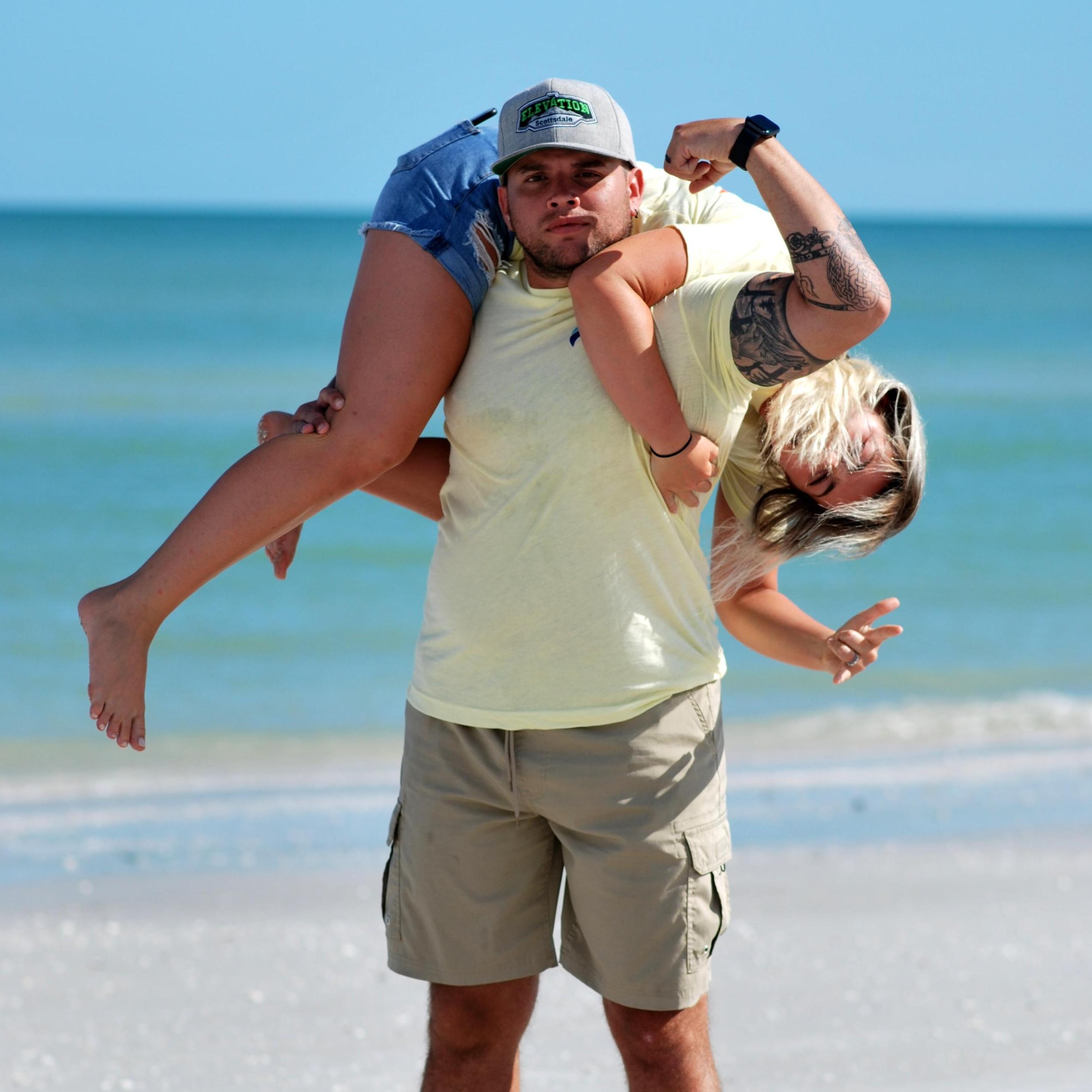 Sanibel Island strong man