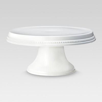 Beaded Cake Stand White - Threshold™