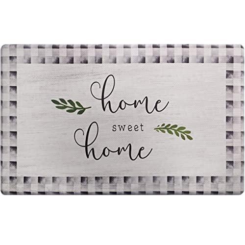 SoHome Cozy Living Anti-Fatigue Fall Kitchen Floor Standing Mat Runner Rug, Holiday Gather Themed-Non Slip, Stain Resistant, Easy Clean, 1/2 Inch Thick Comfort Chef Mat, 20" x 36"