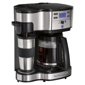 Hamilton Beach Black 2-Way Brewer Coffee Maker- 49980Z