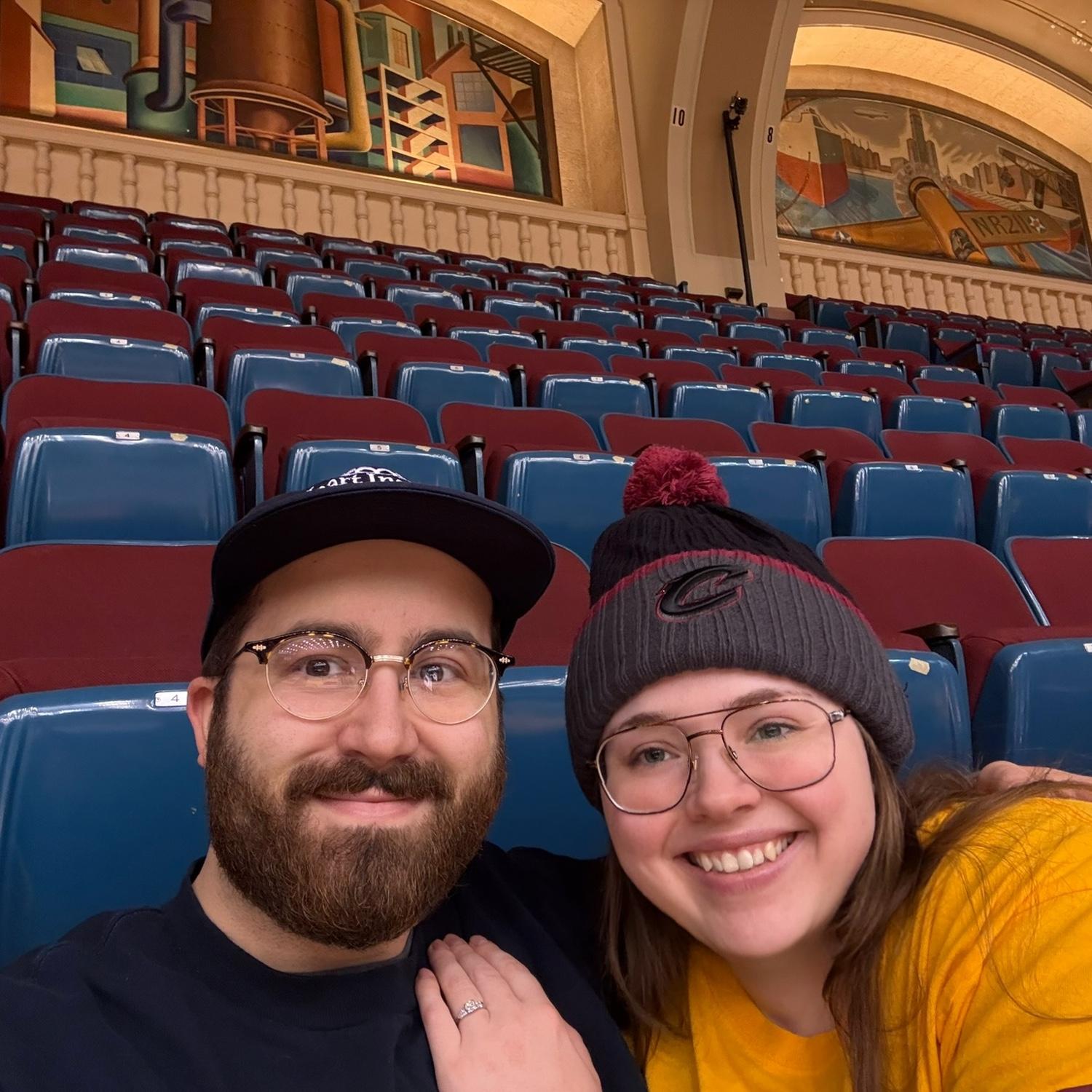 At a Charge game. Cleveland, November 2025.