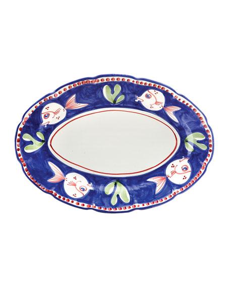 Vietri Pesce Oval Platter