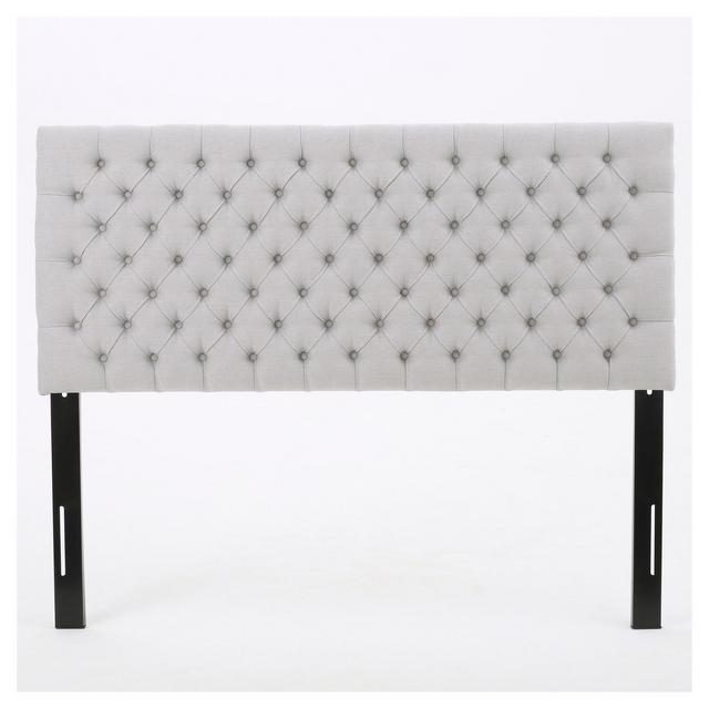 Bierman Upholstered Headboard - Light Gray - Full/Queen - Christopher Knight Home
