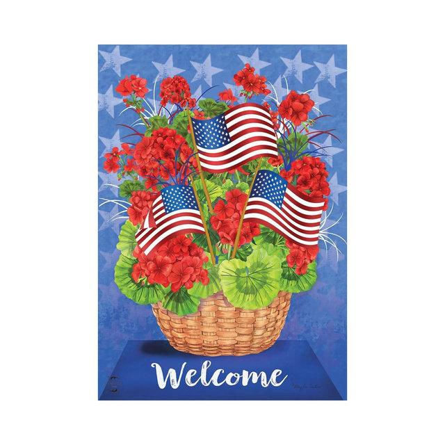 Briarwood Lane Garden Flag 12x18 For Outdoor Patriotic Basket Summer For Summer Garden Flag Flags For Outside