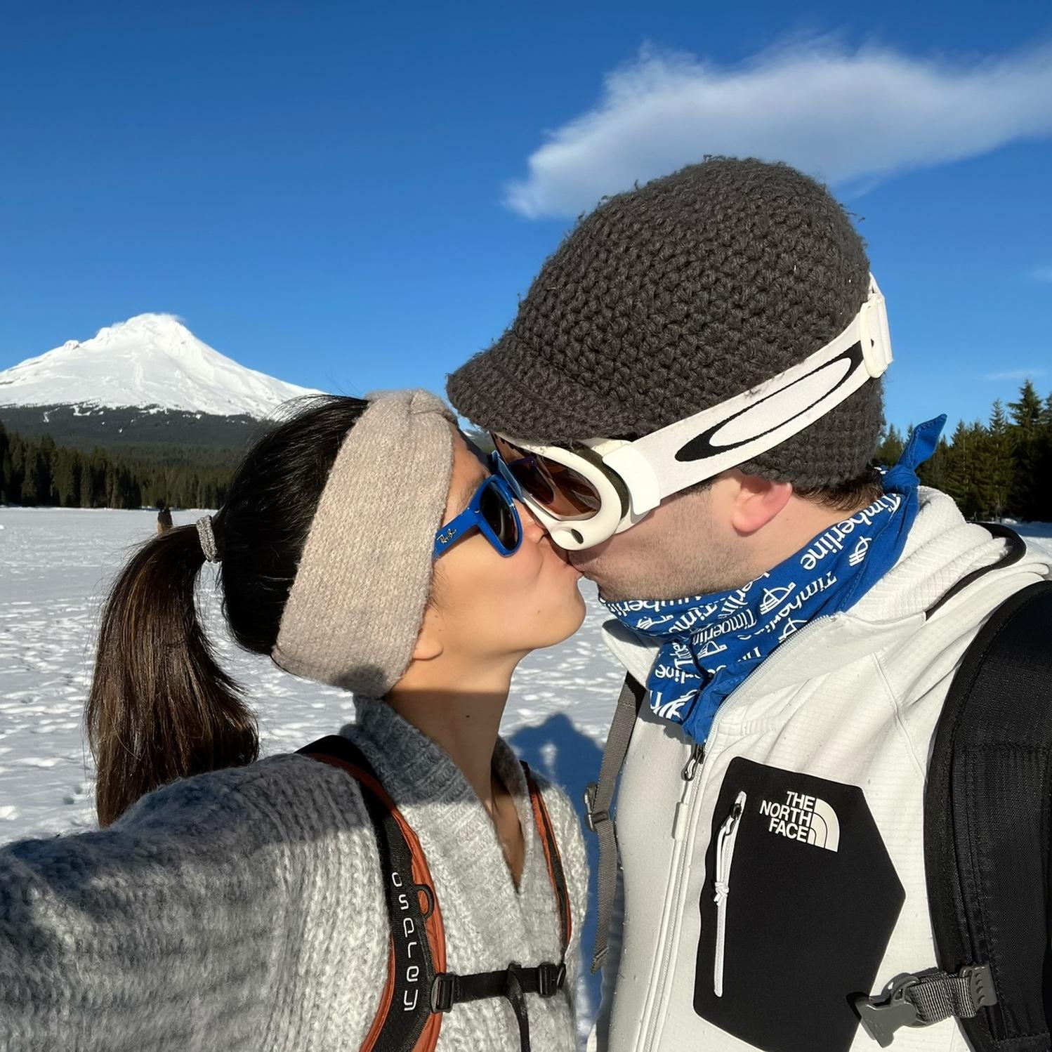 Caught in the magic of Trillium Lake.