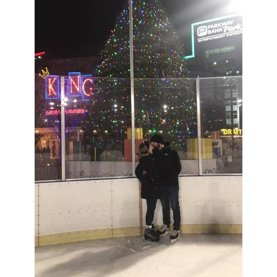 Ice skating in Rosemont