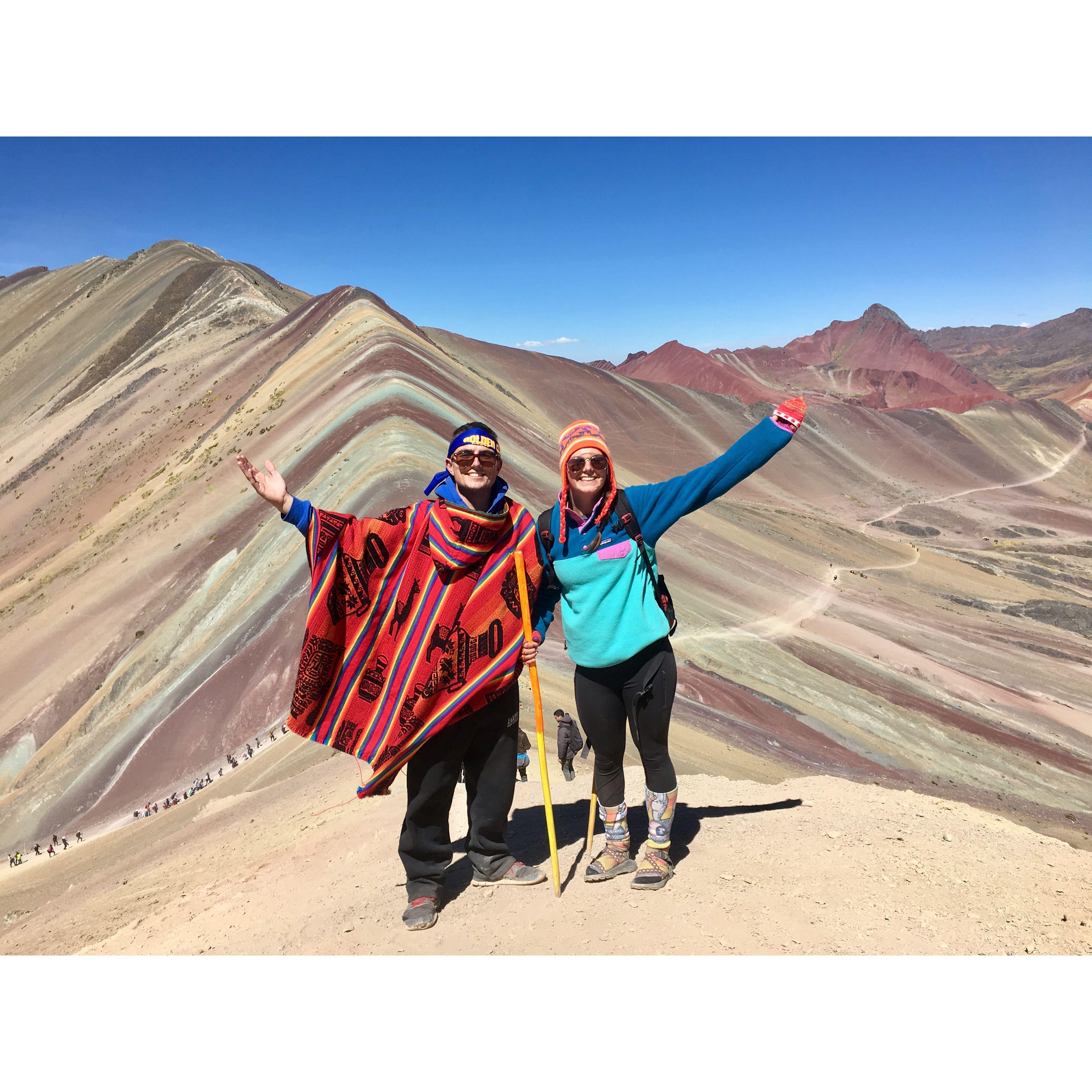 Rainbow Mountain, Peru