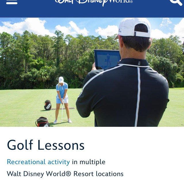Golf Lessons