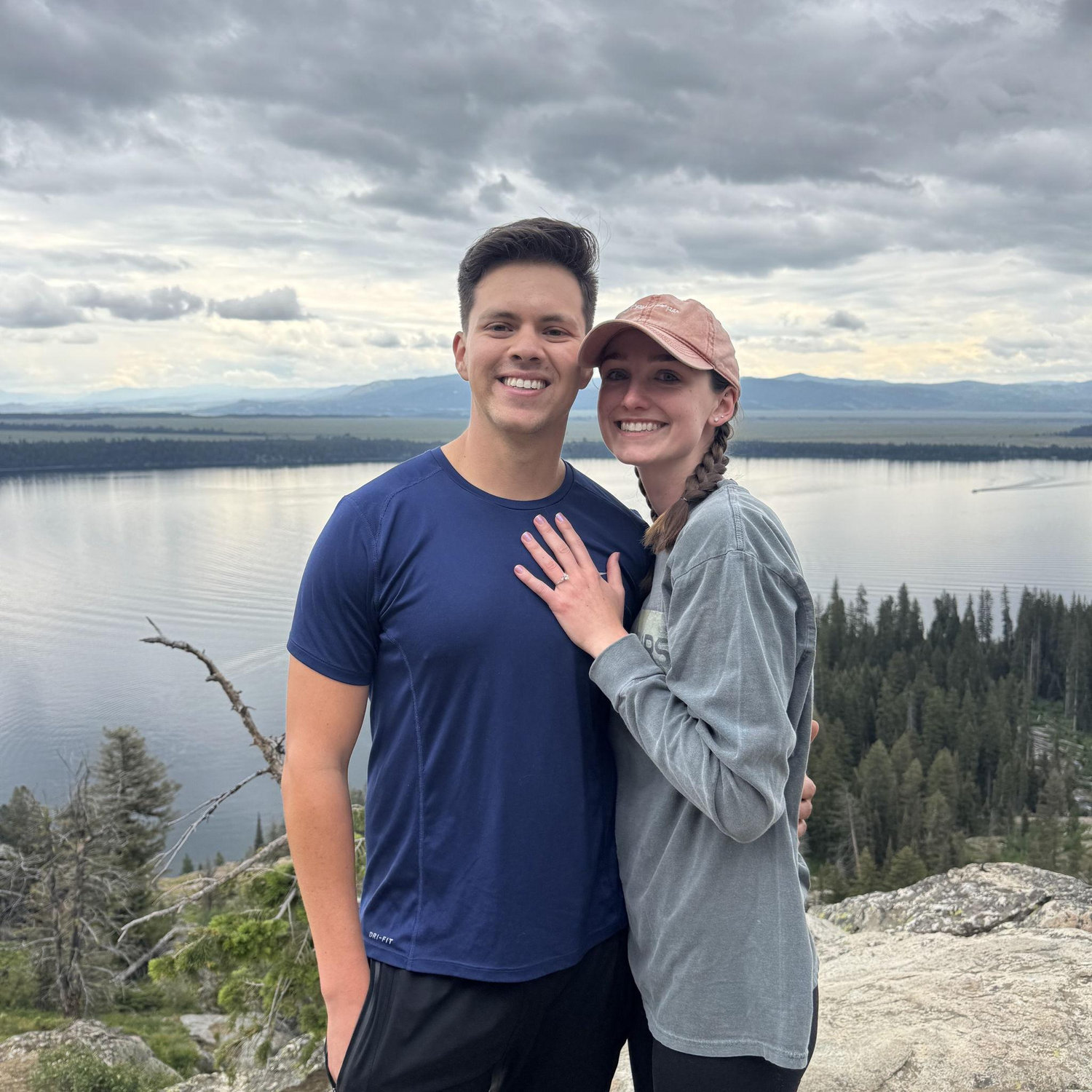 After Austin proposed in Grand Tetons National Park