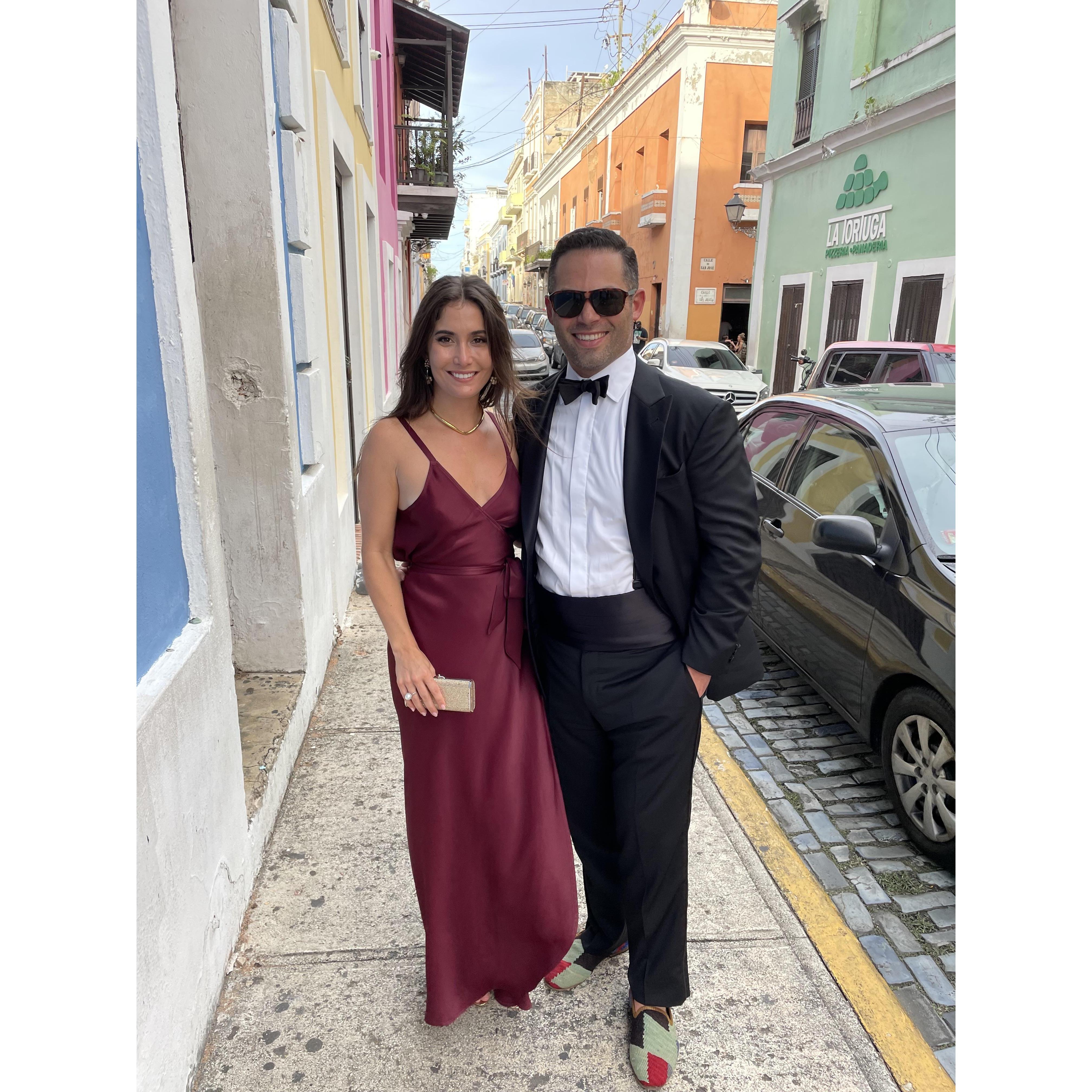 Our first time in Puerto Rico together.