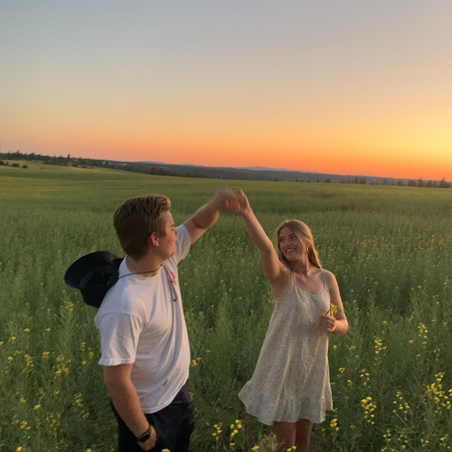 Us on the Palouse!
