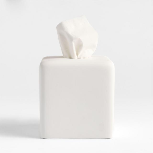 Varick White Silicone Coated Tissue Holder