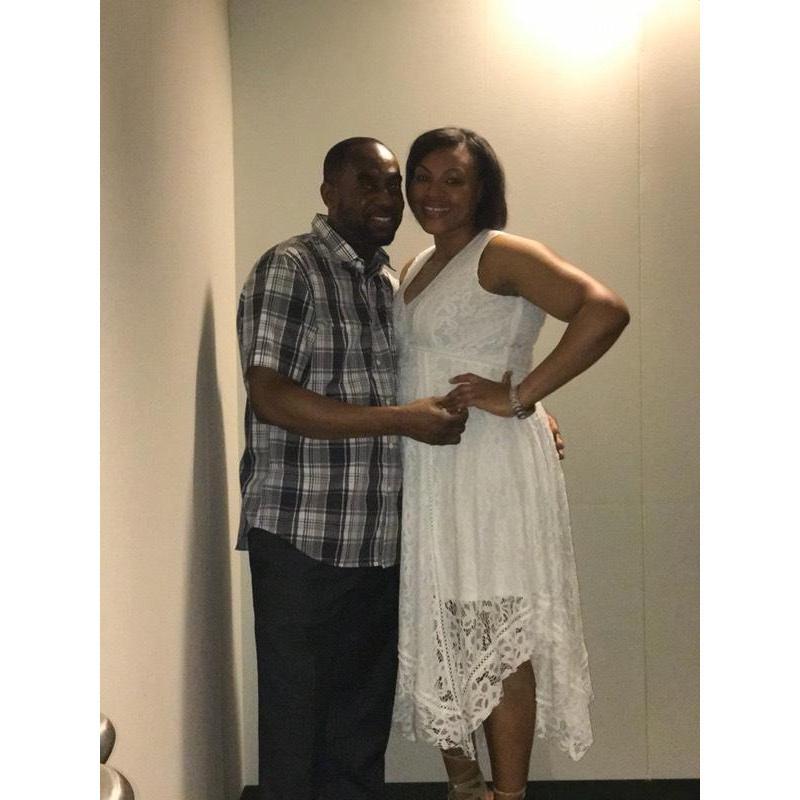 He's always supporting me.... Pinning ceremony from nursing school.