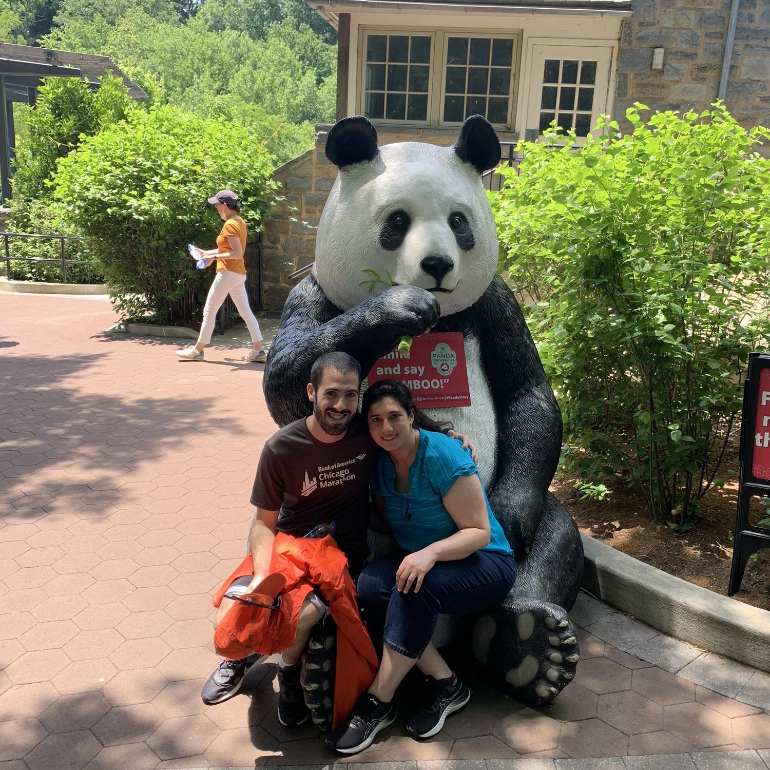 Our favorite animal is the Giant Panda! We love visiting them at the National Zoo in Washington, DC.