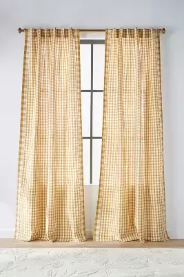 Gingham Curtain