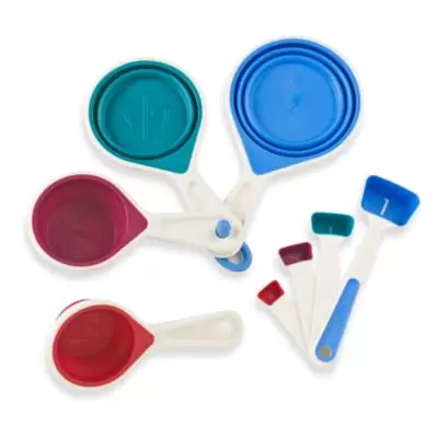 Chef'n® sleekstor™ 8-Piece Collapsible Measuring Cups and Spoons Set