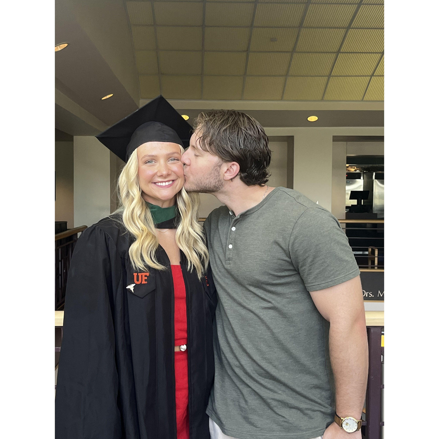 Celebrating Victoria’s PA school graduation after a year of long distance while she was in Gainesville. Now we’re finally closing the gap — and starting our forever!
