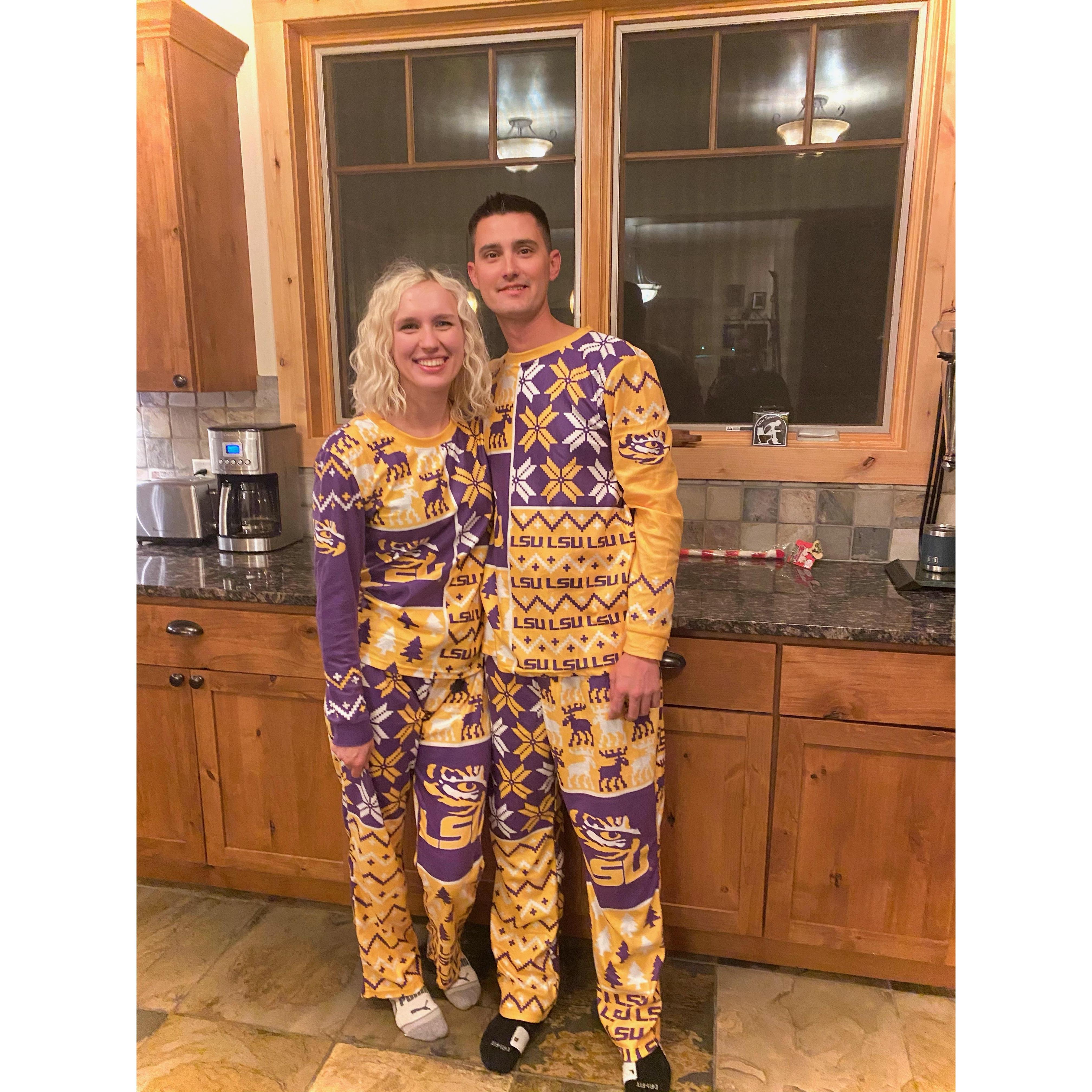 Matching Christmas Jammies!