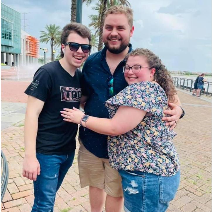 Celebrating after the proposal with Matthew (Pookie)!