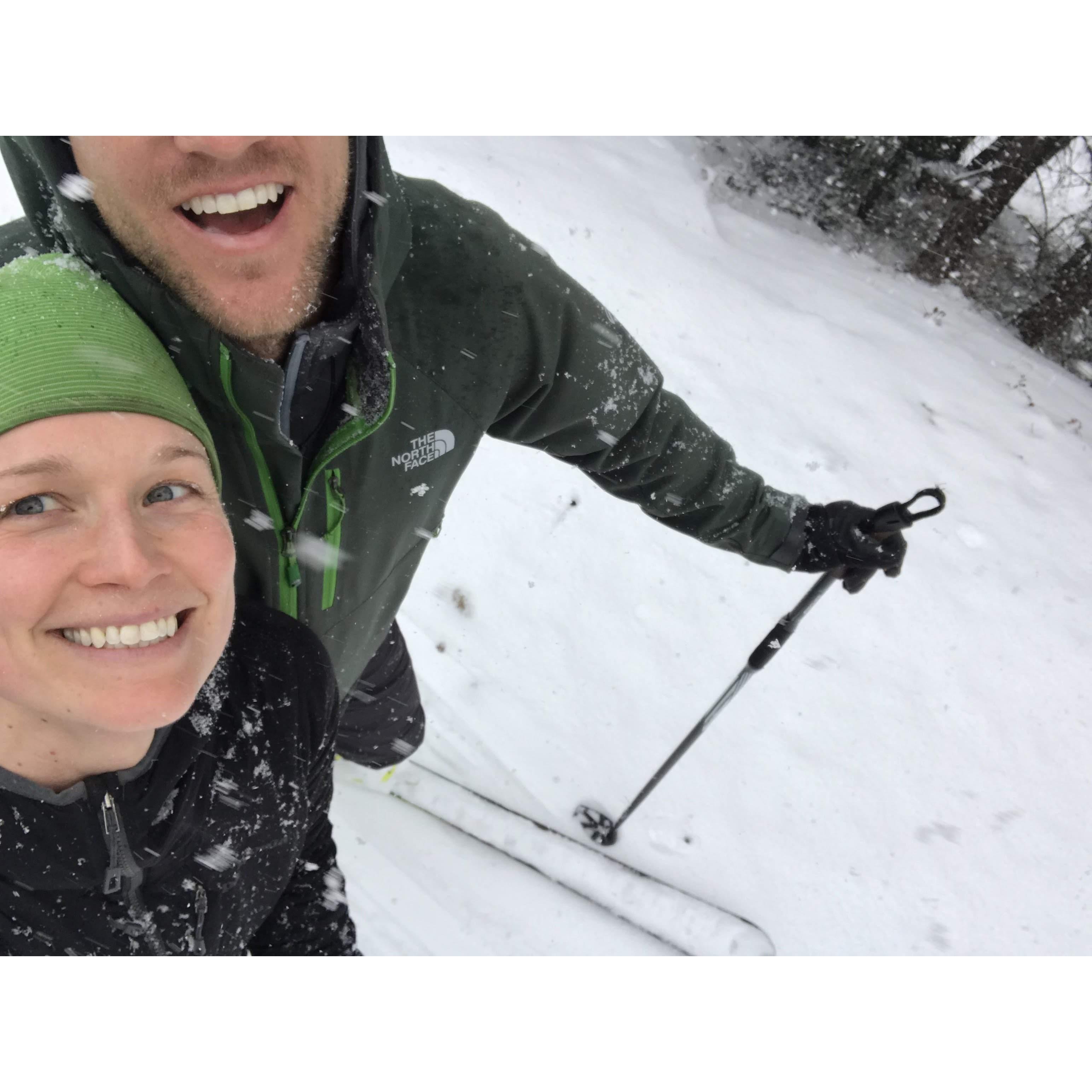 Skiing at Vallecito