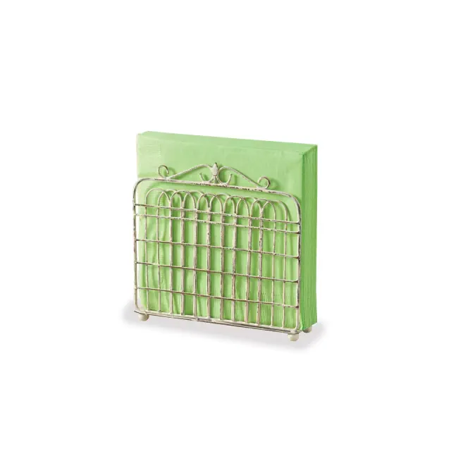 Park Designs Garden Gate Napkin Holder - Cream