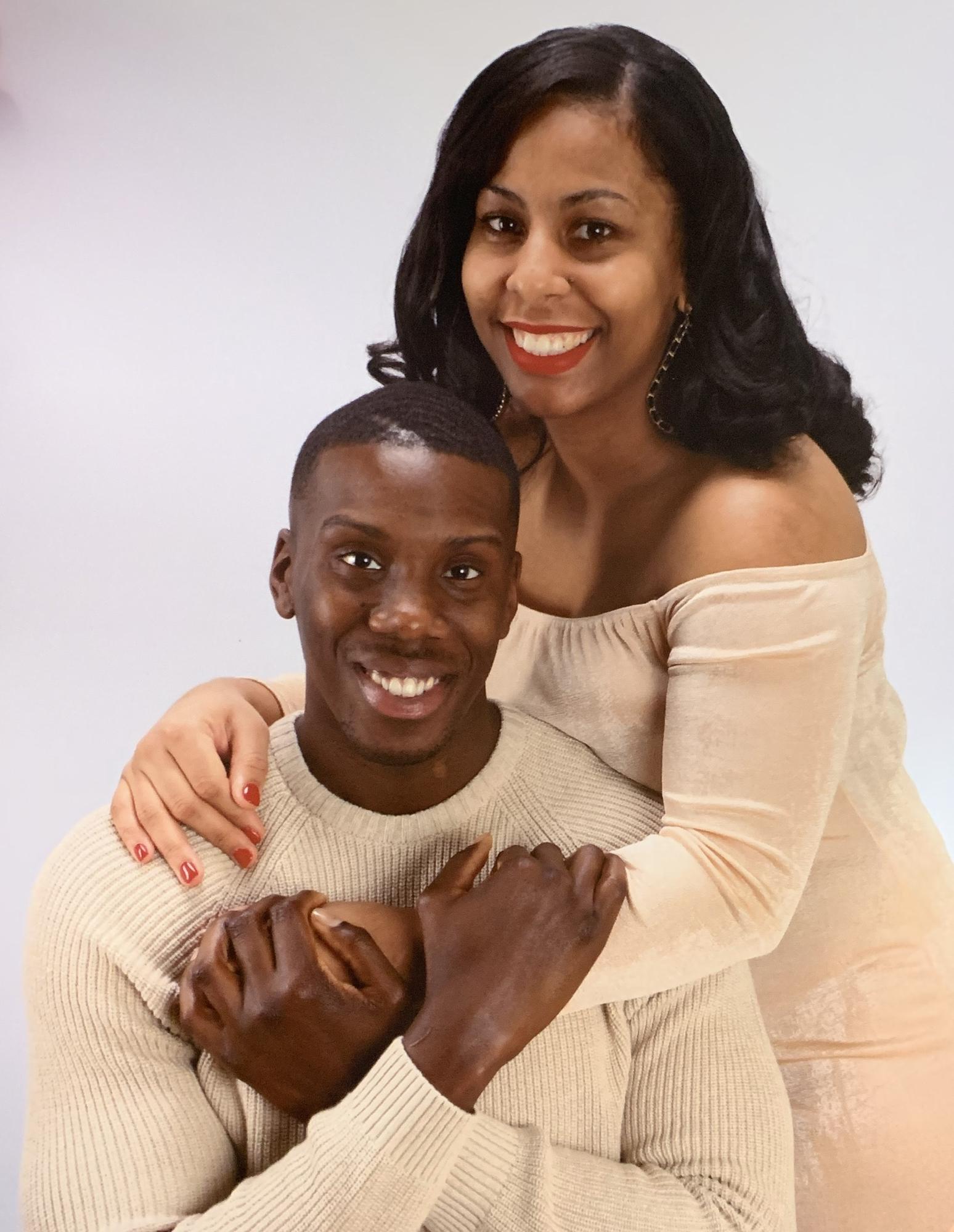 Our first holiday cards photo