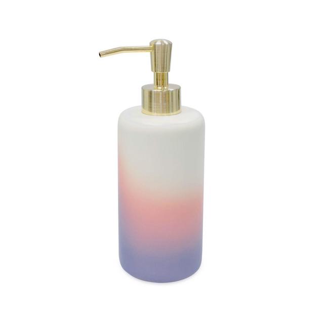 Wild Sage™ Carissa Colorwash Ceramic Soap/Lotion Dispenser in Peach