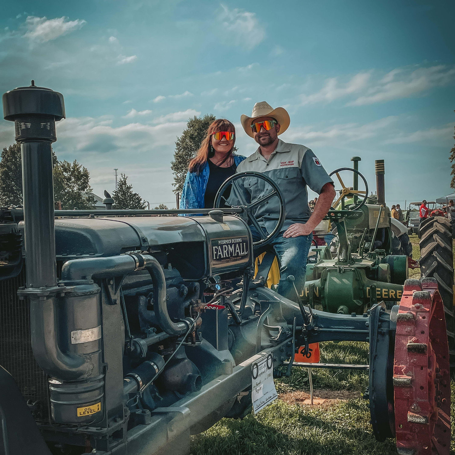 Year two at the machinery show! Summer looks good on us! 