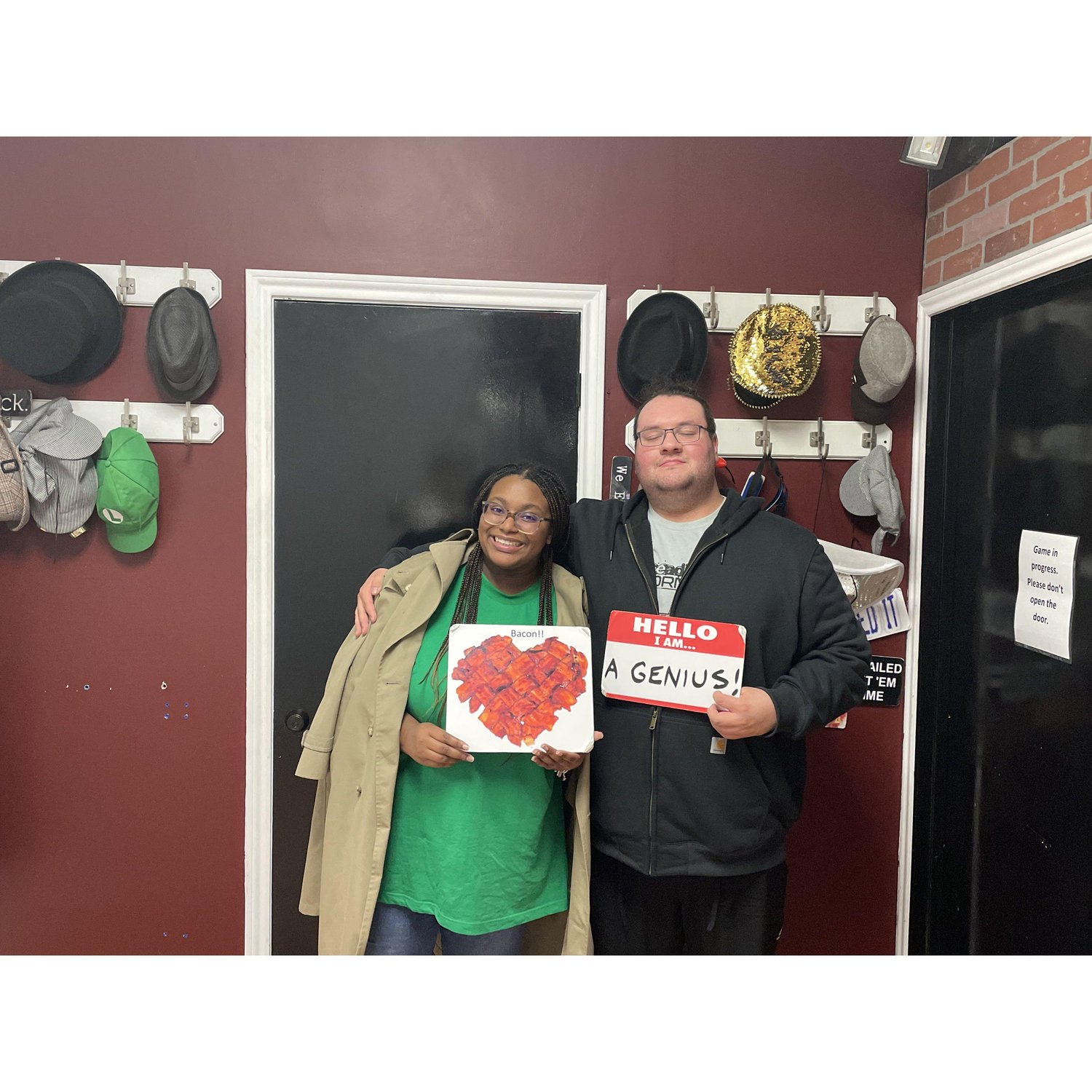 First escape room of the night 2024
