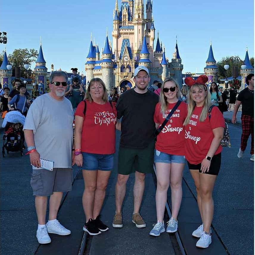 Our first family vacation & celebrating our engagement at Disney World