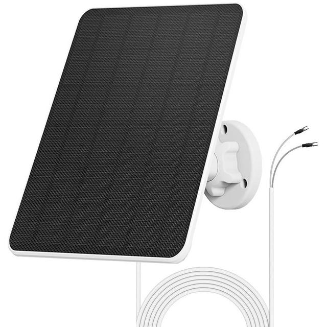 6W Solar Panel for Ring Doorbell,Solar Charger for Ring Video Doorbell (2nd Gen-2020 Release),Video Doorbell 3,Video Doorbell 3 Plus,Video Doorbell 4,Battery Video Doorbell Plus,Waterproof,Mount